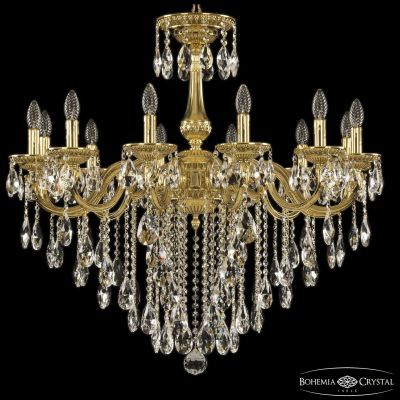 Люстра бронзовая 75101/12/300 B G Bohemia Ivele Crystal