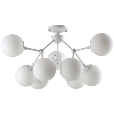 Потолочная люстра Crystal Lux Medea PL9 White Medea