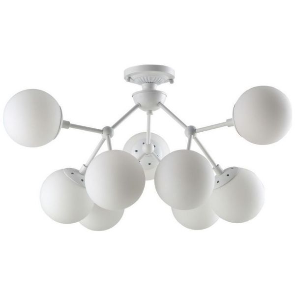 Потолочная люстра Crystal Lux Medea PL9 White Medea