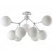 Потолочная люстра Crystal Lux Medea PL9 White Medea