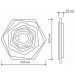 Geometria Sota 80W st-500-WHITE люстра светодиодная Estares