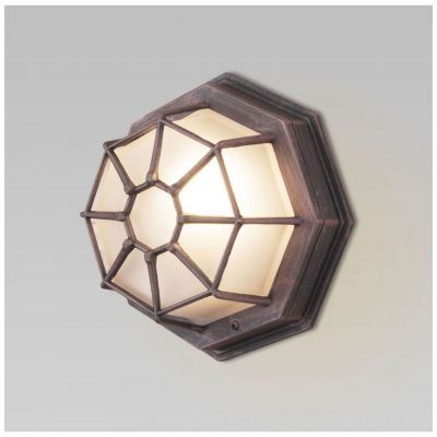 Уличный настенный светильник Elektrostandard Telarana S капучино (GL 1023D)