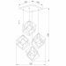 Подвесной светильник TK Lighting 2778 Alambre
