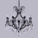 Подвесная люстра Crystal Lux Magnifico SP13 Black/Transparent Magnifico