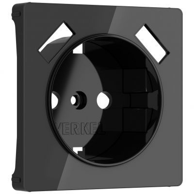 Накладка для розетки USB (черный акрил) W1179548 Werkel