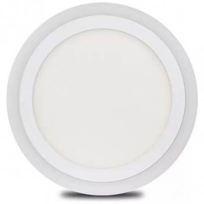 Накладной светодиодный светильник 18W 6500K с желтым контуром Smartbuy SBL1-DLB-18-65K-O