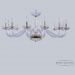 Хрустальная люстра 1311/12/360 G Cl/Clear/M-1G Bohemia Ivele Crystal