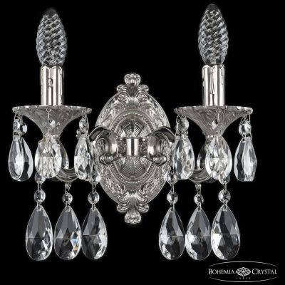 Бра бронзовые 7201B11/2/125 A Ni Bohemia Ivele Crystal