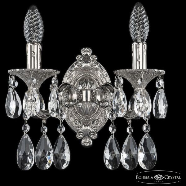Бра бронзовые 7201B11/2/125 A Ni Bohemia Ivele Crystal