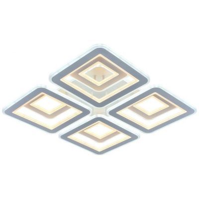 Потолочный светодиодный светильник 8009/4+4 WHT D 254W+200W BL+YL белый Profit Light