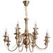 Подвесная люстра Arte Lamp Passoni A6097LM-12PB