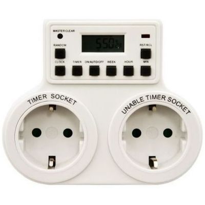 Розетка с таймером Feron TM25 23236