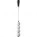 Подвесной светодиодный светильник Crystal Lux Desi SP4 Chrome/White Desi