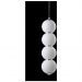 Подвесной светодиодный светильник Crystal Lux Desi SP4 Chrome/White Desi