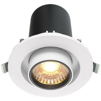Встраиваемый светодиодный спот Maytoni Hidden DL045-01-10W3K-W