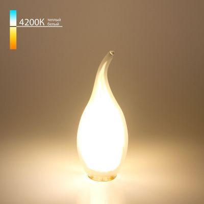 Филаментная светодиодная лампа Свеча на ветру CW35 7W 4200K E14 Elektrostandard BLE1415