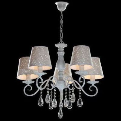 Люстра Linvel LV 8659/5 E14 60W белый ф600*Н500