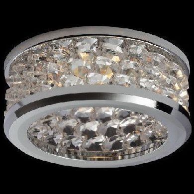 Светильник встраиваемый Linvel V 709 CH/CL 220V/12V 35W G5.3