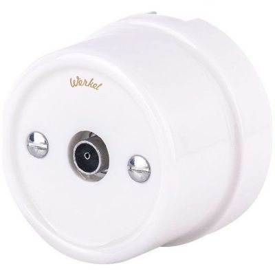 Розетка TV Werkel W5683001 белый (WL18-02-05)