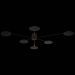 Потолочная светодиодная люстра ST Luce SL6006.402.06