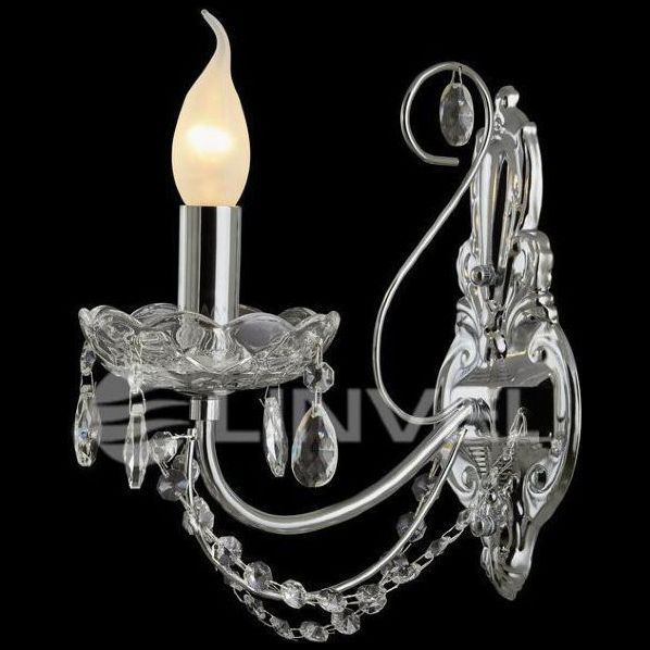 Бра Linvel LB 8689/1 хром/черный