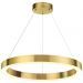 Подвесной светодиодный светильник Odeon Light Brizzi 3885/35LG