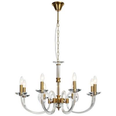 Люстра подвесная хрустальная Stilfort 1050/03/08P Glass