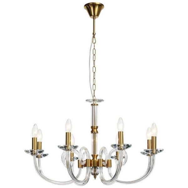 Люстра подвесная хрустальная Stilfort 1050/03/08P Glass