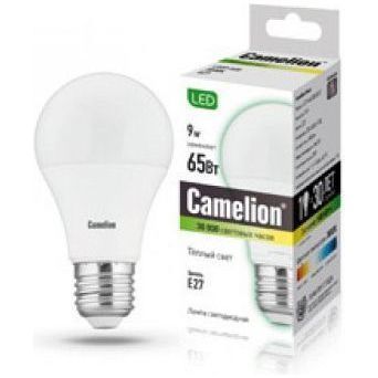 Лампа светодиодная Camelion LED9-A60/830/E27