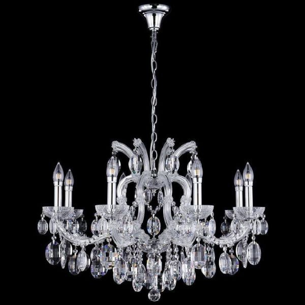 Подвесная люстра Crystal Lux HOLLYWOOD SP8 CHROME
