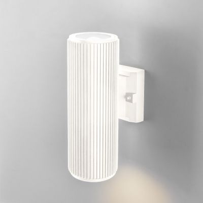 Уличный настенный светильник Strict IP54 Elektrostandard 1403 TECHNO песочно-белый