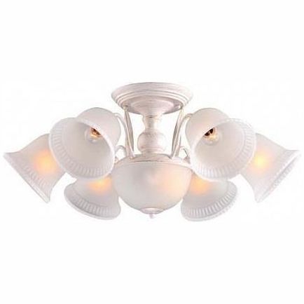 Потолочная люстра Arte Lamp A6306PL-8WG Campanula