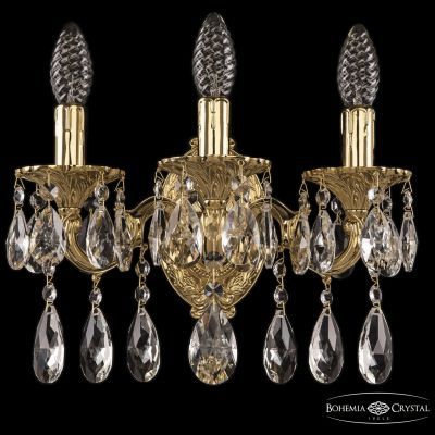 Бра бронзовые 7201B11/3/125 A G Bohemia Ivele Crystal