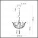 Подвесная люстра Odeon Light Floweri 4838/6