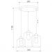 Подвесной светильник TK Lighting 3325 Marco Green