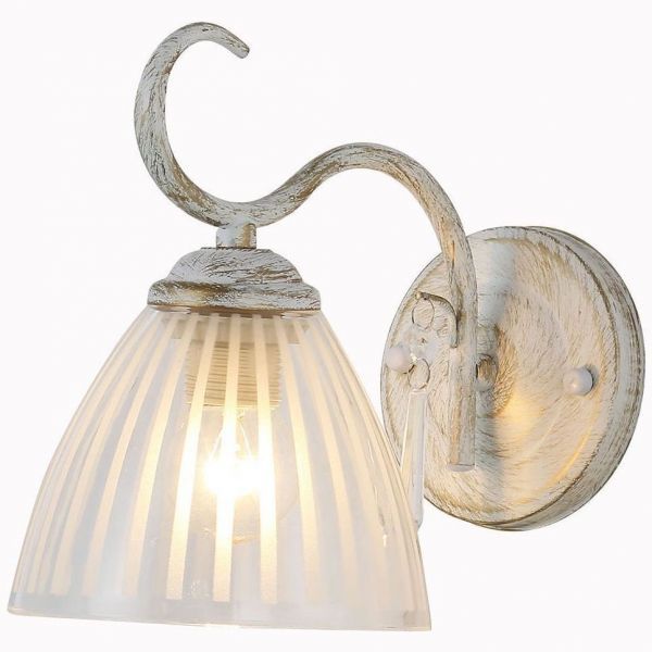 Бра Linvel LB 9421/1 Наис Белый/золото Е27 60W 220x135x200мм