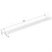 Мебельный светодиодный светильник Elektrostandard Led Stick LTB74 3W 4000K с выключателем
