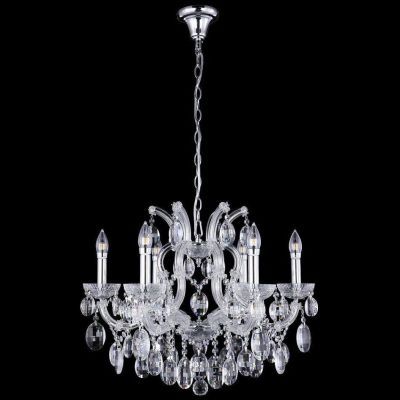 Подвесная люстра Crystal Lux HOLLYWOOD SP6 CHROME