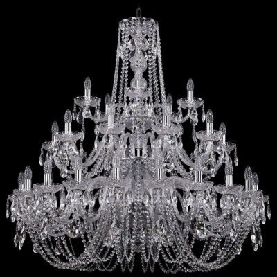 Люстра Bohemia Ivele Crystal 1402/20+10+5/400/3d/Ni