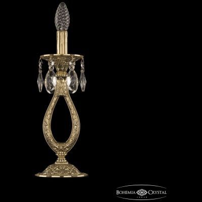 Настольная лампа бронзовая 71300L/1-33 G Bohemia Ivele Crystal