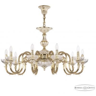 Люстра бронзовая 72203P/10/300 GW P Clear/M-1g Bohemia Ivele Crystal