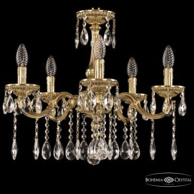 Люстра бронзовая 75101/5/175 A G Bohemia Ivele Crystal