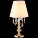 Настольная лампа Crystal Lux Mercedes LG1 Gold/Color Mercedes