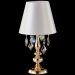 Настольная лампа Crystal Lux Mercedes LG1 Gold/Color Mercedes