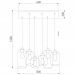 Подвесной светильник TK Lighting 3328 Marco Green