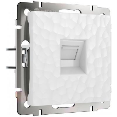 Розетка Ethernet RJ-45 (белый) Werkel W1281001