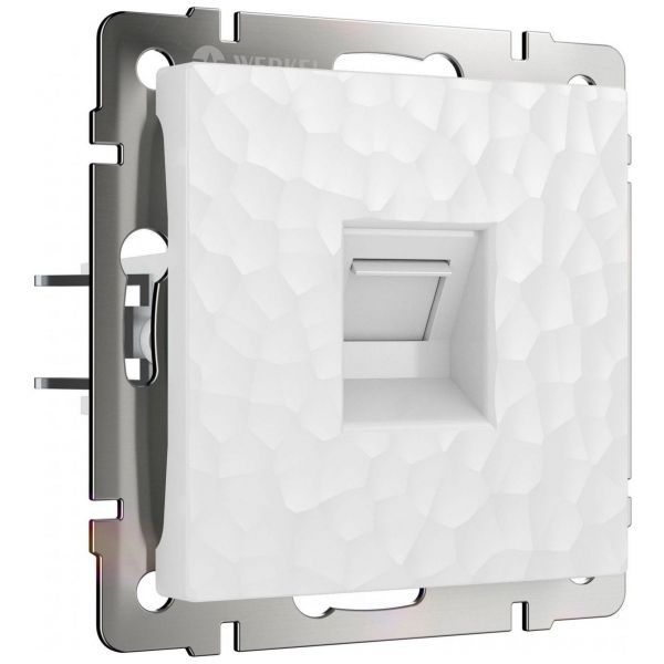 Розетка Ethernet RJ-45 (белый) Werkel W1281001