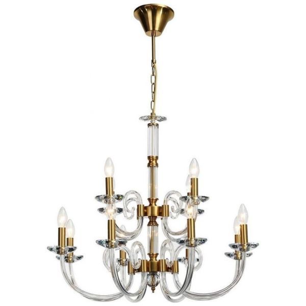 Люстра подвесная хрустальная Stilfort 1050/03/12P Glass