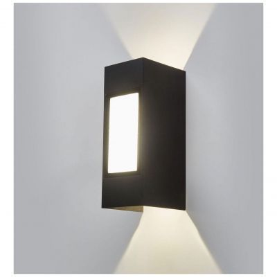 Уличный настенный светодиодный светильник 1638 TECHNO LED IP54 Elektrostandard 1638 TECHNO LED черный