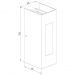 Уличный настенный светодиодный светильник 1638 TECHNO LED IP54 Elektrostandard 1638 TECHNO LED черный